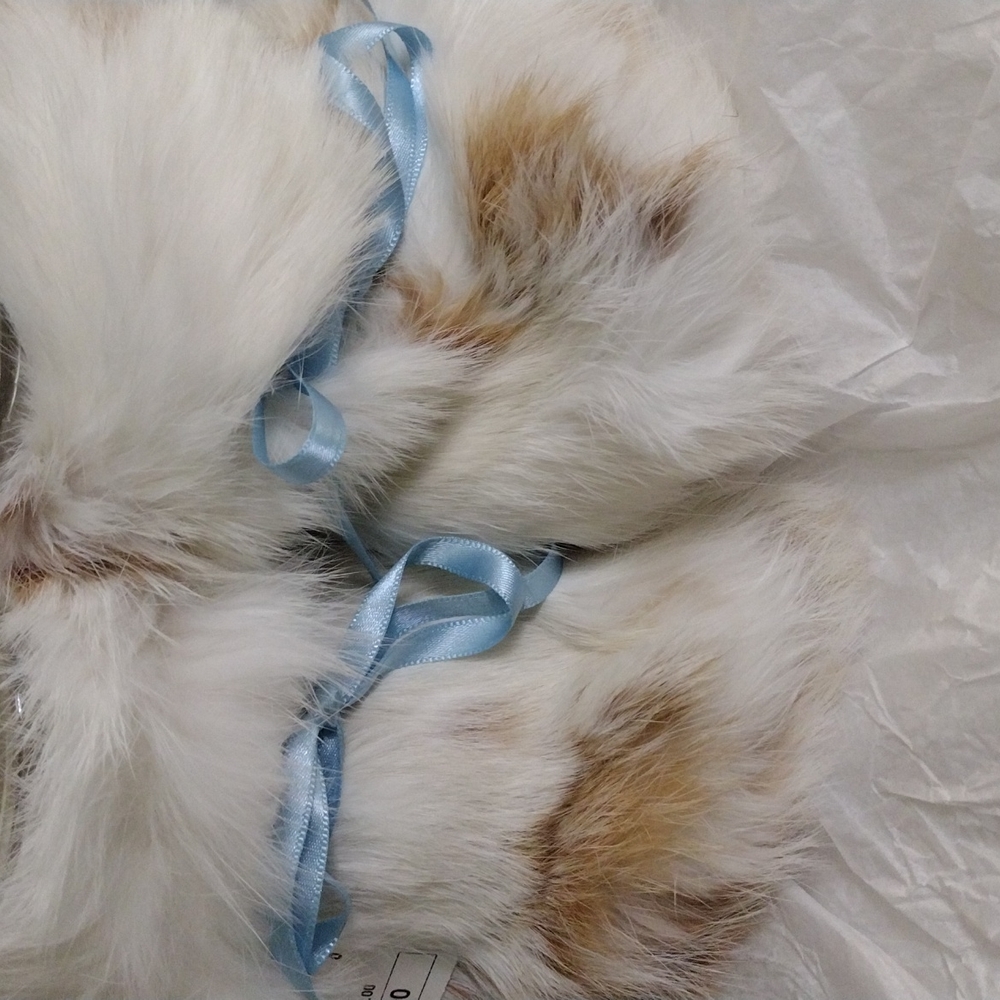 Alaskan rabbit fur